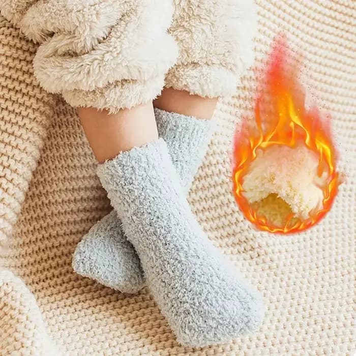 Chaussettes de Noël en coton de dessin animé pour enfants