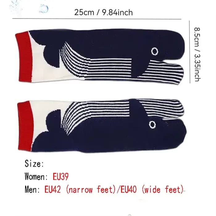 Chaussettes pour femmes de la série Funny Fish