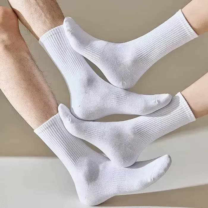 1/5 paires de chaussettes de sport neuves 100% coton pur