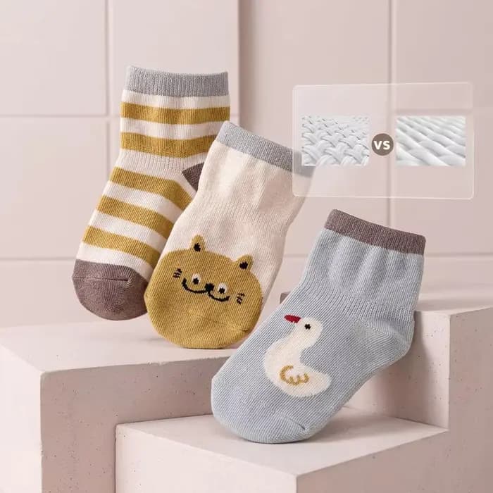 5 paires de chaussettes antidérapantes pour bébés et tout-petits