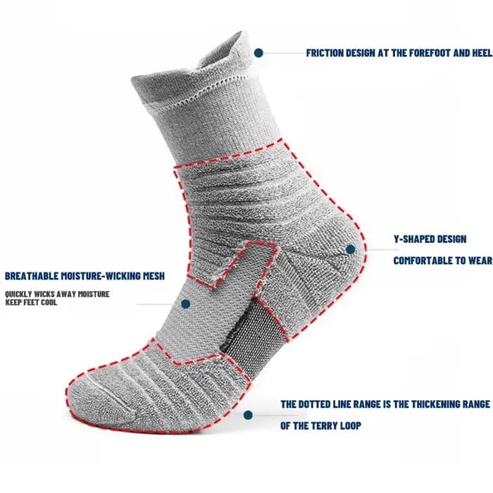 Chaussettes de Compression de course pour hommes et femmes