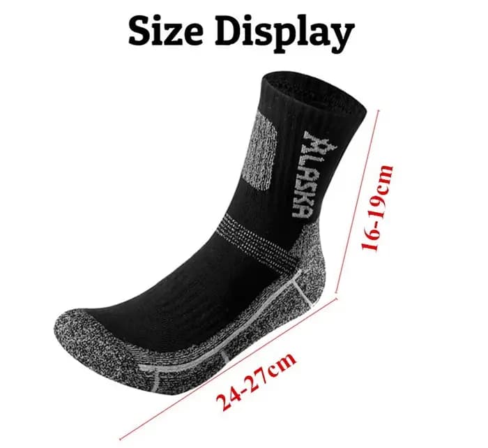 Chaussettes de sport thermiques pour hommes