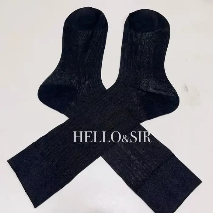 Chaussettes longues en nylon pour hommes d'affaires
