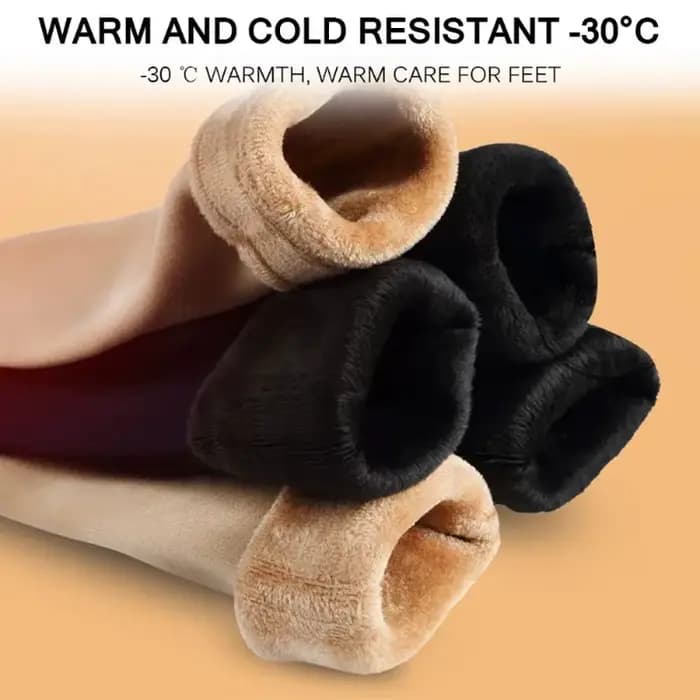 Chaussettes thermiques épaisses en velours pour femmes, chaussettes de sol, bottes de neige, laine, cachemire, doux, décontracté, solide, document, maison, chaud, hiver