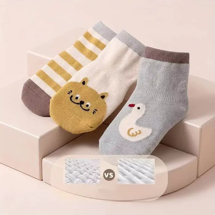 5 paires de chaussettes antidérapantes pour bébés et tout-petits