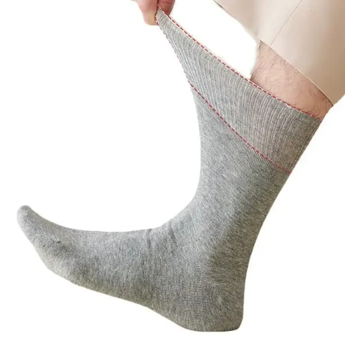 3 paires chaussettes confortables sans élastique pour diabétiques