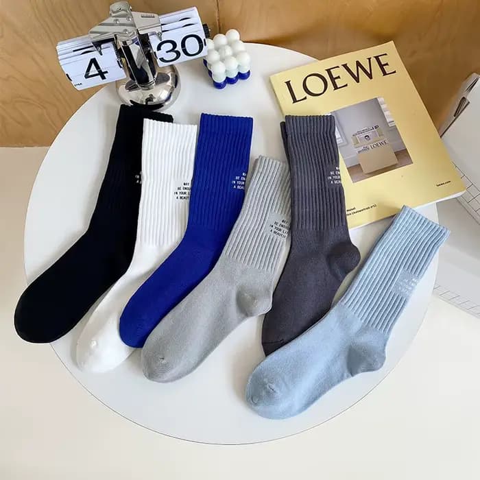 2023 nouveaux hommes chaussettes Harajuku mode lettre drôle Skateboard Cool