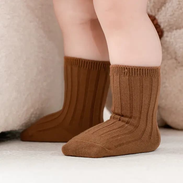 Chaussettes chaudes en tricot pour bébés filles