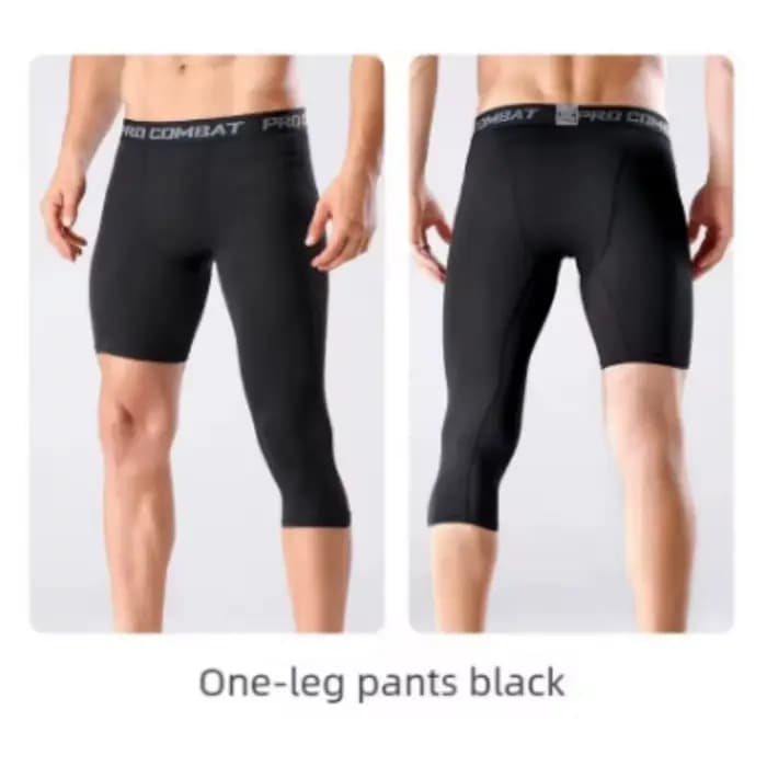Collants de Compression à une jambe pour hommes