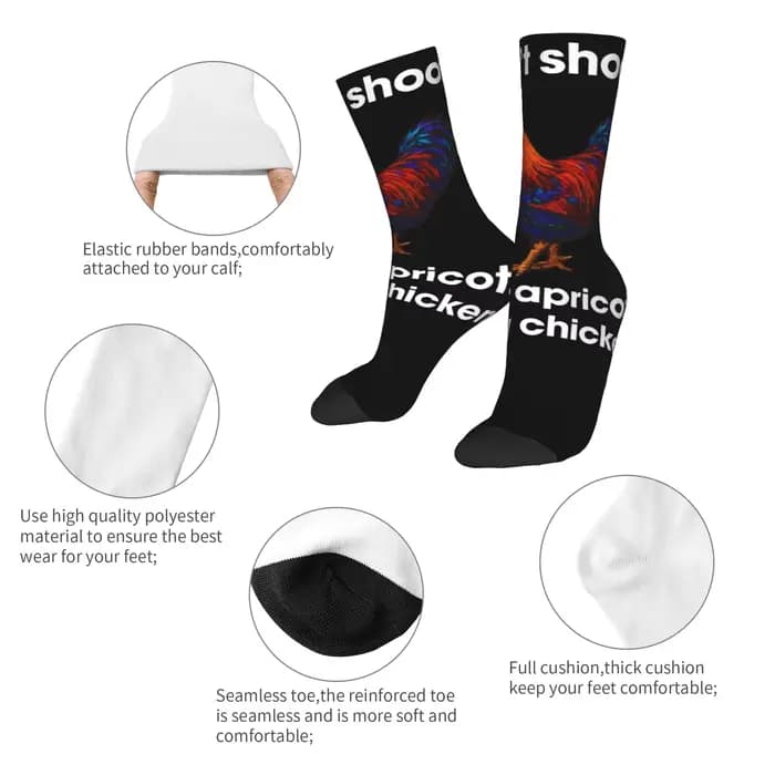 Hommes femmes Arc Raiders jeux vidéo chaussettes antidérapant élégant équipage