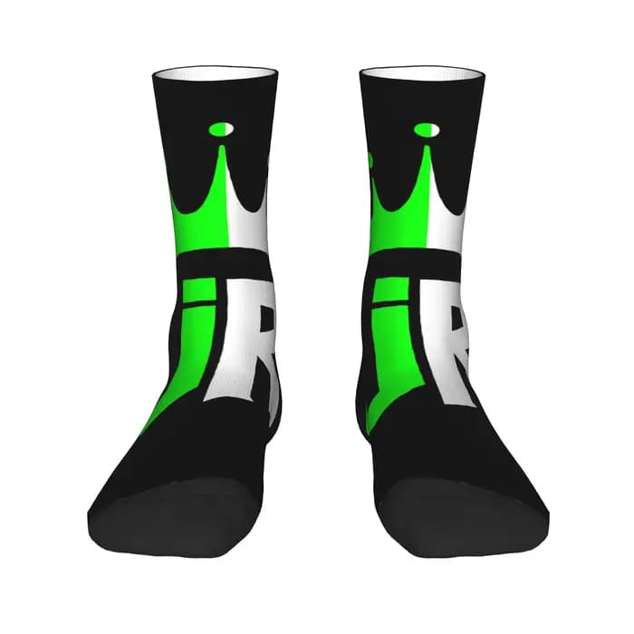 Rappeur j-jc Reyes chaussettes bas drôles printemps