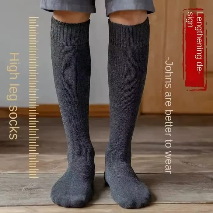 Chaussettes thermiques à hauteur du genou pour hommes