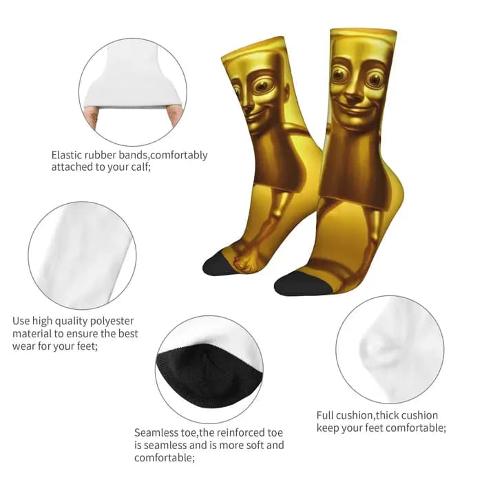 Chaussettes amusantes Tung Tung Tung Sahur 5