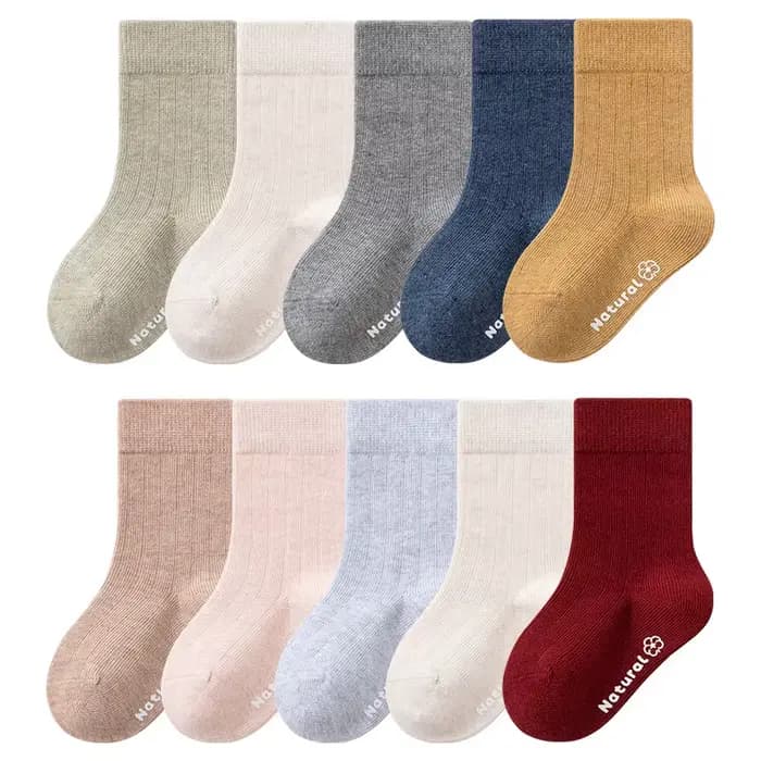 5 paires de chaussettes chaudes en tricot pour bébé