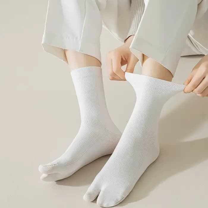 3 paires ensemble hommes orteil chaussettes mode Style japonais respirant confortable