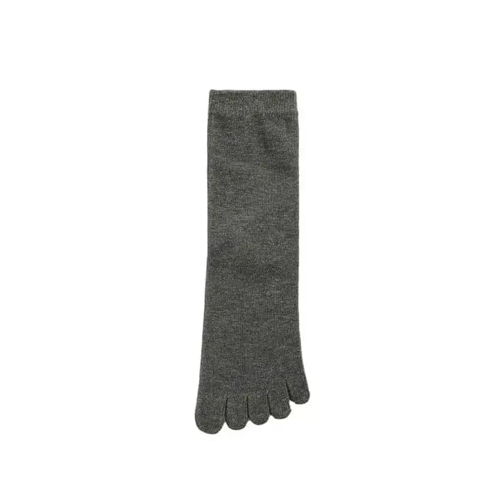 Chaussettes Courtes 100 Coton à Cinq Doigts pour Femme