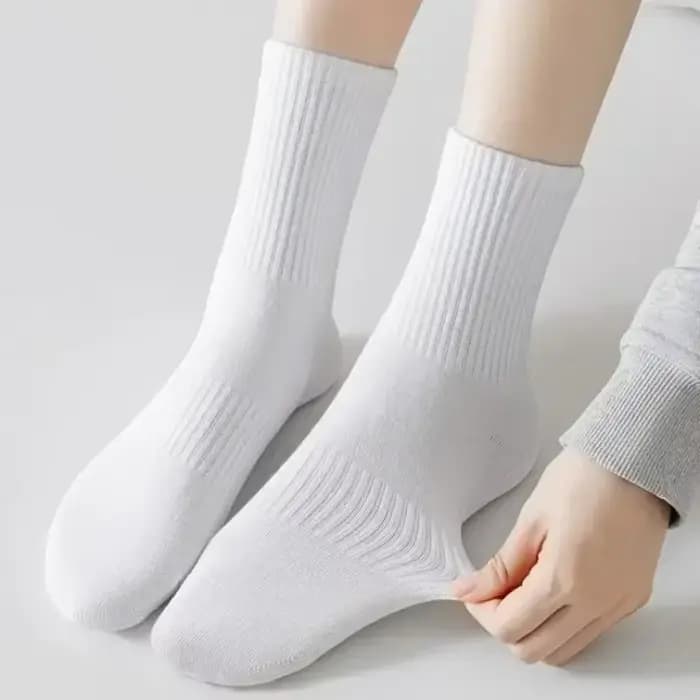 10/20 paires de chaussettes mi-mollet pour hommes et femmes, douces, confortables, respirantes, absorbant la transpiration, pour le sport, décontractées, à la mode, pour tous les jours, nouvelle colle