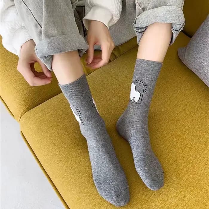 Chaussettes en coton doux HpronosAlpaga pour femmes