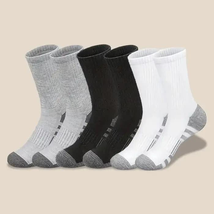 10/20/30 paires de chaussettes de travail pour hommes de haute qualité unisexe respirant basket-ball antidérapant