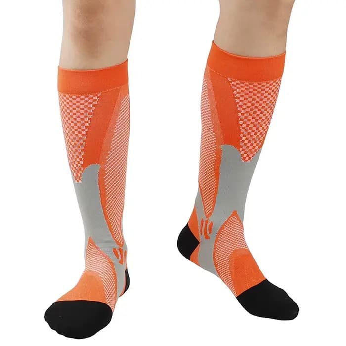 Brothock chaussettes de Compression de Sport médical hommes et femmes 20-30mmHg