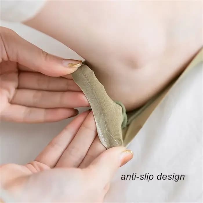 Ice InjFive Finger Hole Chaussettes invisibles pour femmes