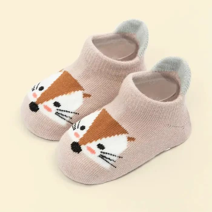 Lot de 6 paires de chaussettes en coton anti-aldes pour bébé garçon et fille