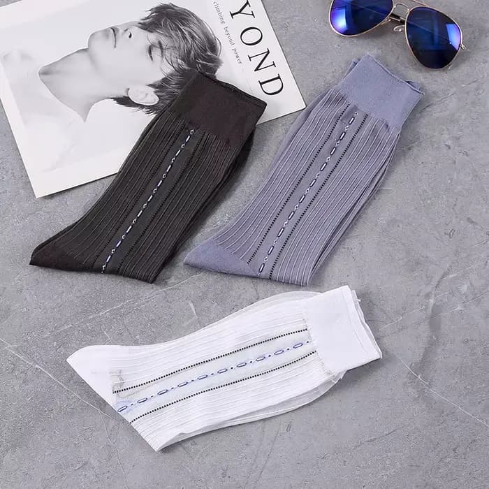 Chaussettes en nylon doux et soyeux pour hommes