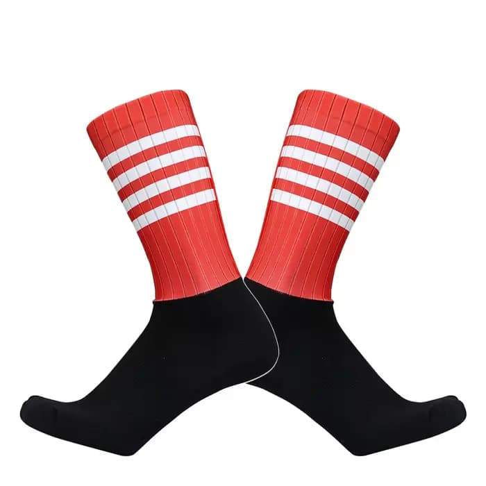 Chaussettes de sport coordonnantes sans couture pour hommes et femmes