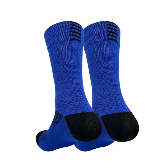 Chaussettes de cyclisme et de course à séchage rapide, mi-mollet, pour hommes et femmes, sport et fitness, modèle tube.