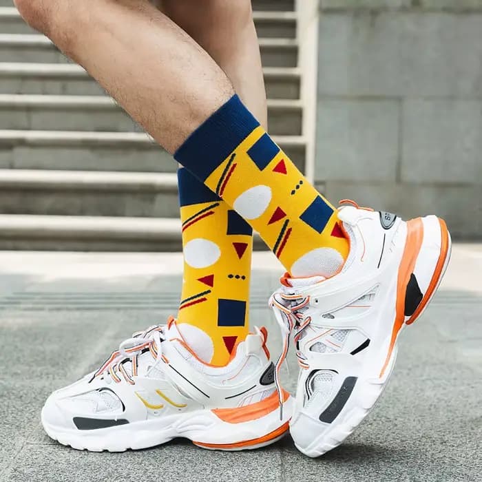 Nouveaux hommes Chaussettes Mode Européenne et Américaine Rue