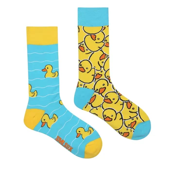 Homme femmes chaussette originale AB marée chaussettes coloré chat chien Koala vache coton