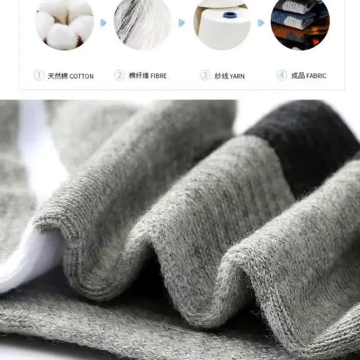 3 paires de chaussettes noires de haute qualité pour hommes