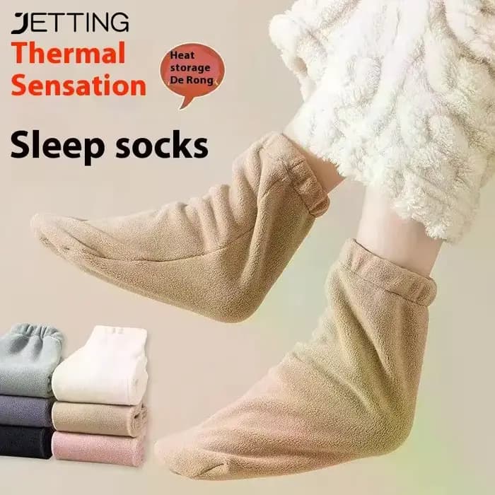 1 Paire de Chaussettes de Nuit Confortables pour Hommes et Femmes