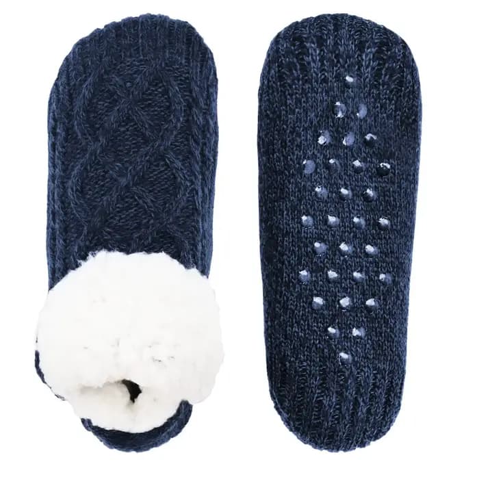 Chaussettes de sol chaudes et antidérapantes pour hommes