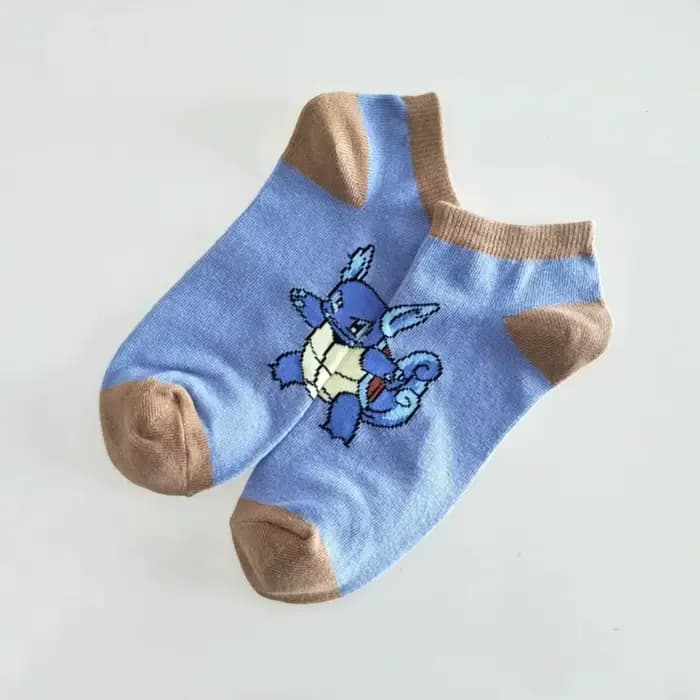 Chaussettes classiques de dessin animé Pokemon Pikachu