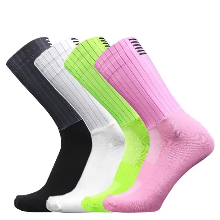 Chaussettes de cyclisme professionnelles pour équipe professionnelle