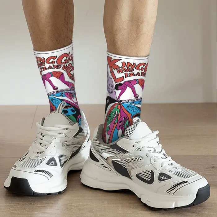 Chaussettes King Gizzard et The Lizard Wizard pour hommes et femmes