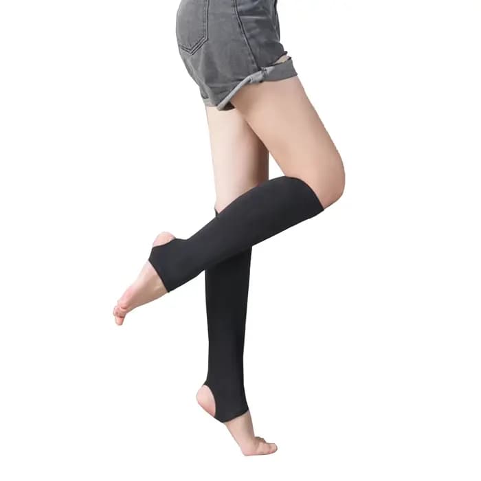 Chaussettes de Compression à bout ouvert pour femmes