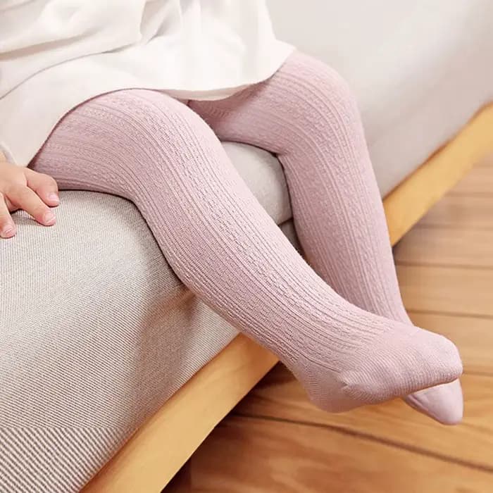 Ircomll bébé fille collants Leggings chauds coton danse tricot collants pour filles collants solides pour princesse filles enfants pantalons