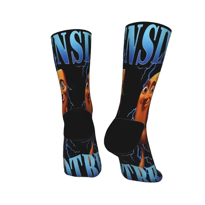 Chaussettes amusantes 67 Meme Italian Brainrot Tung Tung Sahur Six Seven, chaussettes d'automne modernes, chaudes et douces, imprimées, pour le cyclisme, anti-dérapantes