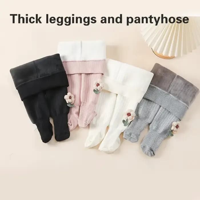 Collants épais Collants doux Leggings petite fille Collants chauds Bas extensibles
