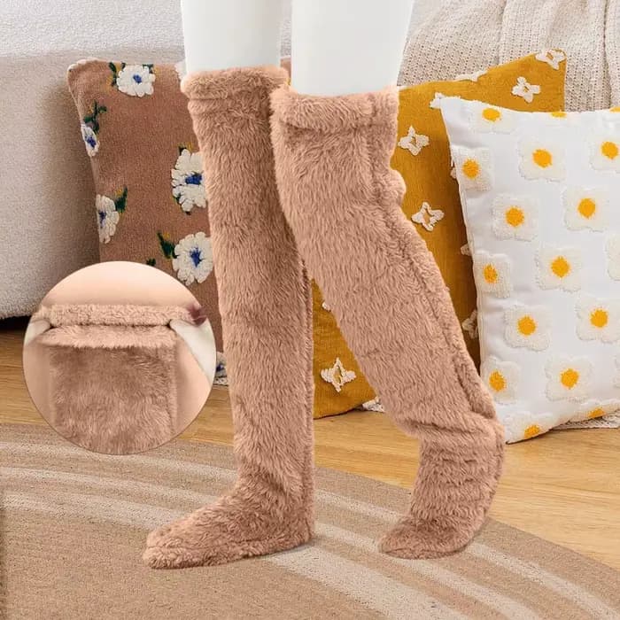 Chaussettes hautes au dessus du genou pour femmes