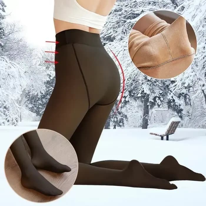 Collants polaires d'hiver pour femmes