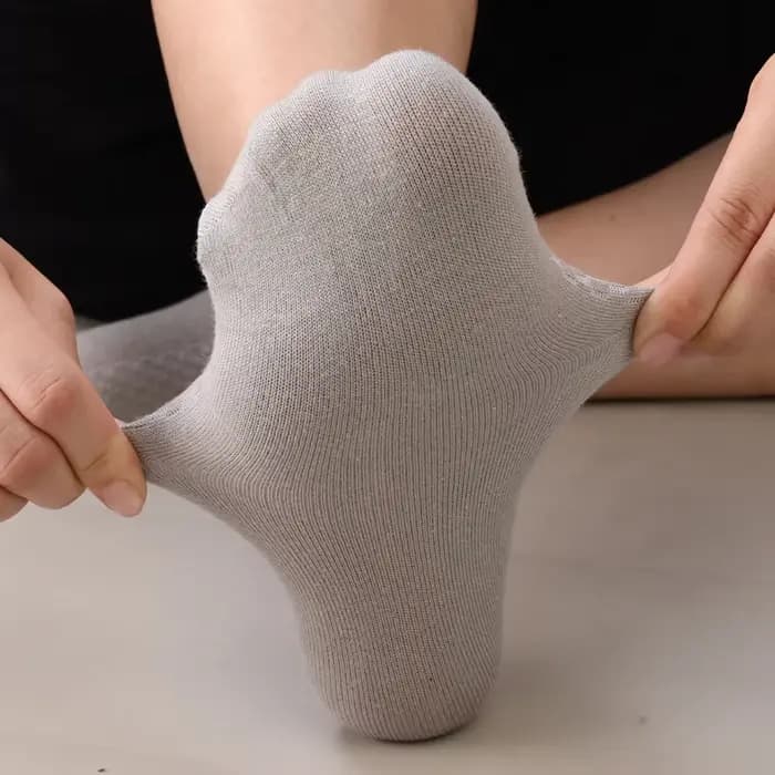 Chaussettes respirantes en Fiber de bambou pour hommes