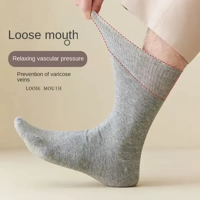 7 paires de chaussettes pour diabète sans liaison pour hommes
