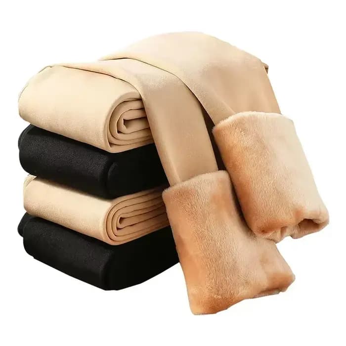 Collants doublés polaire colorés hiver femmes collants thermiques pour femme culotte peau polaire effet noir bas Leggings thermiques