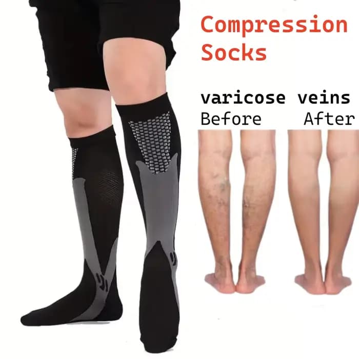Chaussettes de compression haute performance pour la course