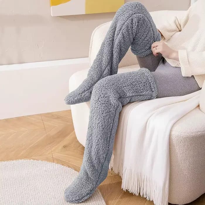 Chaussettes hautes au-dessus du genou