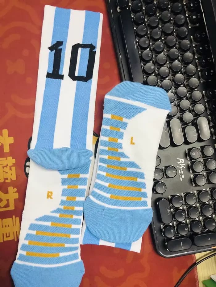 Numéro Messi 1 joueurs 30 10 football formation basket-ball paire chaussettes