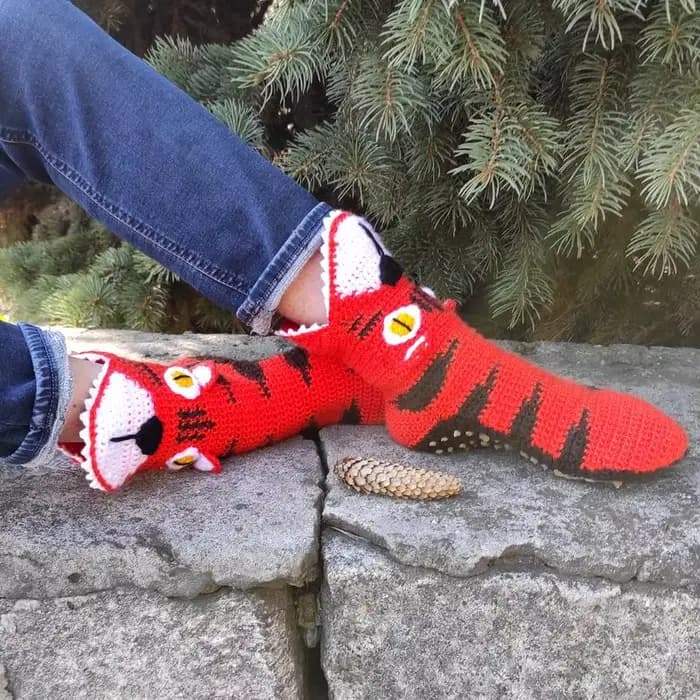 Chaussettes amusantes en tricot d'animaux pour hommes et femmes, chaussettes Crocodile, nouveauté, Alligator fantaisiste, caméléon, manchette 3D, chaussettes de sol chaudes
